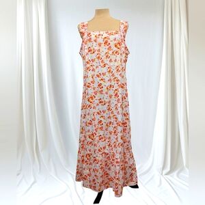 Chloe + Rene Cotton Floral Dress Size PXL